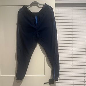 DSG Dark Blue Athletic Pants with Light Blue Accent